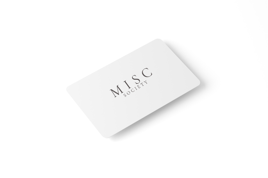 Misc Society Gift Card